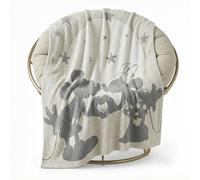 Jay Franco Disney Mickey y Minnie Mouse - Manta mullida de punto mullido, 127 x 152 cm, ropa de cama acogedora