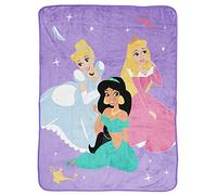Jay Franco Disney Princess Pasar el Rato Manta Suave Esponjosa para Niños 130 x 150cm