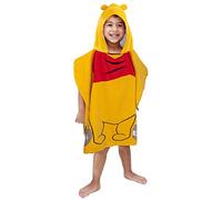 Jay Franco Disney Winnie The Pooh - Toalla de baño con capucha (56 x 56 cm, 100% algodón), diseño de poncho