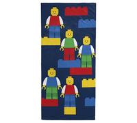 Jay Franco Kids Toalla de Playa Lego® 100% algodón - 71 x 147 cm. Toalla de baño, Piscina y Viaje Supersuave. Producto con Licencia Oficial. Azul