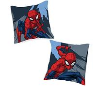 Jay Franco Marvel Spiderman City Streets - Juego de 2 fundas de almohada (100% algodón, 80 x 80 cm)