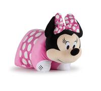 Jay Franco Minnie Mouse Disney - Cojín de Peluche 2 en 1 Ultra Suave y Multifuncional, abrazable e Ideal para la habitación de los niños, Viajes y pijamadas