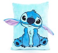 Jay Franco Peluche Mimoso de Lilo & Stitch de Disney - Cojín Mimoso 3D de Súper Suavidad para la Cama