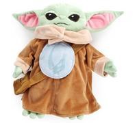 Jay Franco Plush Pillow Buddy - Peluche ultrasuave para niños grandes y acogedora, con licencia oficial de Star Wars, 15 pulgadas, multicolor, The Mandalorian Grogu