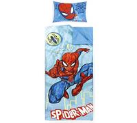Jay Franco Set de 2 con Almohada y Manta de Spiderman de Marvel, Suave Saco de Dormir Infantil con Bolsa y Almohada, para Fiestas de Pijamas, Viajes y acampadas