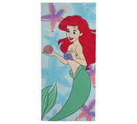 Jay Franco Toalla de baño, Piscina y Playa para niños Disney de Ariel, La Sirenita, 100% algodón, 71 x 147 cm
