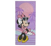 Jay Franco Toalla de baño, Piscina y Playa para niños Disney de Minnie Mouse, 100% algodón, 71 x 147 cm