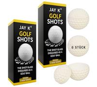 JAY K Juego de 6 vasos de chupito para golf