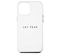 Jay Peak Souvenirs - Esquiadores de estación de esquí, diseño Minimalista Carcasa para iPhone 12 Pro MAX