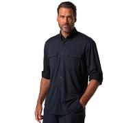 Jay-PI Camisa Exterior, FLEXNAMIC®, protección UV, Manga Larga, Cuello Abotonado, Ajuste Moderno Azul Navy XL 833783130-XL