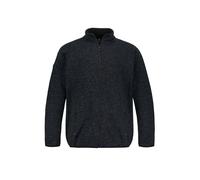 JAY-PI Chaqueta de Forro Polar, para Exterior, Azul Oscuro, XXXXXL para Hombre