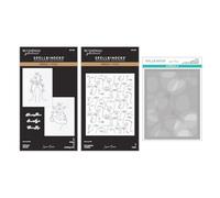 Jaycee Gaspar All My Senses Face Press + Paquete de placas de aluminio y plantillas