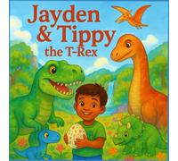 Jayden and Tippy the dinosaur