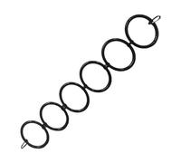 JAYIOLA Anillos de Escalada para Serpientes, Utilizados como Aros de Escalada Y Equipo de Juego. Un Juguete de Actividad Y Un Columpio Colgante para Que, 6 Anillos, Individual