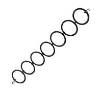 JAYIOLA Anillos de Escalada para Serpientes, Utilizados como Aros de Escalada Y Equipo de Juego. Un Juguete de Actividad Y Un Columpio Colgante para Que, 7 Anillos, Individual