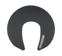 JAYIOLA Cabello que corta cuello chal cuello guardia de cuello para cortar cuello de cuello para el cabello para el salón, Negro