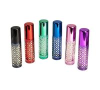 JAYIOLA de perfume rellenables con pulverizador, vacías, tamaño de viaje, portátiles, de 15 ml, para pequeñas, para vacaciones al aire