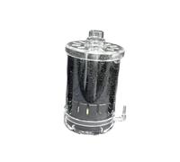 JAYIOLA Filtro para Pecera Succionador de Heces Colector Automático Filtración Biológica Accesorio Purificador Material PP Adecuado para Peceras Y Centros de, 6.5 Cm X 11 Cm