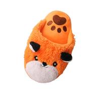 JAYIOLA Interactivo Juguete Mordedor Zapatilla Squeaky Peluche para Perro con Squeaker Y Material Resistente Adecuado para Entrenamiento Juego Y de M, Naranja