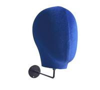 JAYIOLA Soporte de Pared para Cabeza de Maniquí, Resistente Colgador para Guardar Pelucas