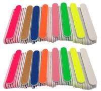Jaylie TM Mini Assorted Color Nail Files Made in USA, Professional Quality, 3.5 Inches Long By 3/4 Inch Wide by Jaylie