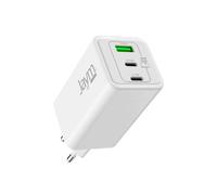 Jaym, Cargador de Pared GaN 5A 100W Máx. con 2 USB-C y USB-A Compatible PD-PPS