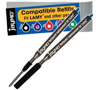 Jaymo Recambio para Lamy M16 1200152 - Medidas 4.17 pulgadas / 106 mm de largo - Recambio para bolígrafo - 2 azules