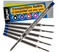 Jaymo Repuesto para Sheaffer K 99325 - Mide 95 mm de largo - Recambio para bolígrafo - 6 azules