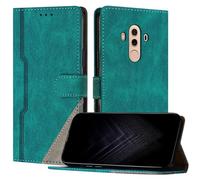 JayModCase Funda para Huawei Mate 10 Pro, Funda Flip Folio de Cuero Sintético con Ranura | Cierre Magnético | Soporte Plegable | Tarjetero y Monedero - Verde