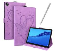 JayModCase Funda para Huawei Mediapad M5 Lite 8 Pulgadas, PU Protectora Carcasa con Función de Soporte, Ángulo de Pie Ajustable Función de Auto-Sueño/Estela (Morado)