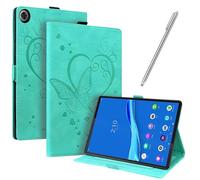 JayModCase Funda para Lenovo Tab M10 HD 2nd Gen 10,1 Pulgadas TB-X306X TB-X306F Flip, PU Protectora Carcasa con Función de Soporte, Ángulo de Pie Ajustable (Verde)