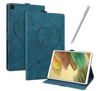 JayModCase Funda para Samsung Galaxy Tab A7 Lite Case 8,7 Pulgadas 2021 (SM-T220/T225/T227), PU Protectora Carcasa con Función de Soporte, Ángulo de Pie Ajustable (Azul)