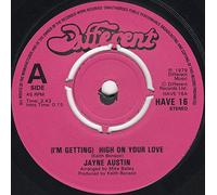 JAYNE AUSTIN - HIGH ON YOUR LOVE 7 INCH (7" VINYL 45) UK DIFFERENT 1979