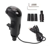 Jayruit Pomo de Palanca de Cambios USB para Logitech G29 G27 G25 G923, Simulador de Marchas, Palanca de Cambios Negro de Plástico y Aleación de Aluminio