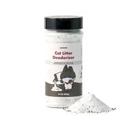 JAYU PET Desodorante de arena para gatos, eliminador de olores con carbón y bicarbonato de sodio, controla los olores de arena de gatos y gatitos, aroma fresco de fitoncida para un hogar más limpio