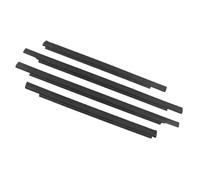 JAYWIS 4 Burletes Para Ventanas De Coche Para Toyota Para Sequoia 2001-2007 Molduras Goma Para Puertas Exteriores Delanteras Y Traseras, Color Negro Banda sellado exterior
