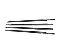 JAYWIS 4 Burletes Ventanas De Coche Para Toyota Para Yaris Hatchback Tiras Goma Negras Cristales Puertas Laterales Exteriores Delanteras Y Traseras Banda sellado exterior