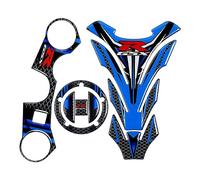 JAYWIS Accesorios para motocicleta, pegatina, almohadilla para tanque de combustible, horquilla, abrazadera superior de árbol Triple para SUZUKI GSXR GSX-R 600 750 1000 K11 K8 K7 Almohadillas de tanqu