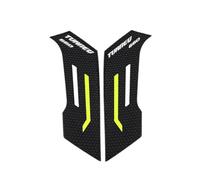 JAYWIS Adhesivo Lateral para Depósito De Combustible De Motocicleta para Aprilia Tuareg 660 2022, Protector De Rodillas, Almohadillas De Tracción Pegatina Depósito(Amarillo)