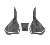 JAYWIS Adhesivo para Motocicleta, Almohadilla Lateral para Depósito De Combustible, Antideslizante, para R1300GSA R 1300 GS ADV R1300 GS GS1300 Pegatina Depósito(Titanio,X-1)