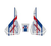 JAYWIS Adhesivo para Motocicleta, Almohadilla Lateral para Depósito De Combustible, Antideslizante, para R1300GSA R 1300 GS ADV R1300 GS GS1300 Pegatina Depósito(Azul,X-1)