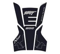 JAYWIS Adhesivo para Motocicleta para CFMOTO 800MT MT800 MT 800 2022-2024, Almohadilla De Resina para Tanque De Gasolina, Almohadillas De Tracción. Pegatina Depósito(Negro,X-6)