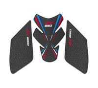 JAYWIS Adhesivo para Motocicleta para Suzuki SV650 SV650X, Protector De Tanque De Combustible, Almohadilla De Tracción para Rodillas Y Agarre De Gas Pegatina Depósito(Negro 1)