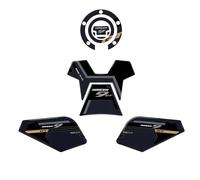 JAYWIS Adhesivo para Motocicleta, Protector De Pintura para Tapa De Tanque De Combustible, para Tracer 9 GT 2021, 2022, 2023 Y 2024 Pegatina Depósito(Titanio 1,X-1)