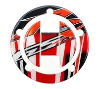 JAYWIS Adhesivo para Motocicleta, Protector De Tapa De Tanque De Combustible para Suzuki GSXR600 750 1000 GW250 K3 K4 K5 K6 K7 K8 K9 Pegatina Depósito(Color 1)