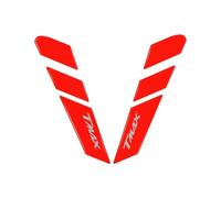 JAYWIS Adhesivo para Motocicleta Protector Lateral del Depósito De Combustible para Tmax 560 2022 Protector De Esquina Adhesivo para Depósito Pegatina Depósito(Rojo)