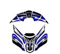 JAYWIS Adhesivo para Motocicleta, Protector Lateral del Tanque De Combustible para PCX160 Pegatina Depósito(Color 3)