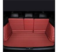 JAYWIS Alfombrillas para Maletero De Coche para Mitsubishi para Outlander De 5 Plazas 16-22 7 Plazas 16-22 Alfombrillas De Cobertura Completa Goma Tapete Maletero(Vino Tinto,X-3)