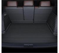 JAYWIS Alfombrillas para Maletero De Coche para Q7 De 5 Y 7 Plazas, Alfombrilla De Cuero Artificial De Cobertura Total para El Interior del Coche Goma Tapete Maletero(Negro Beige 2,X-4)