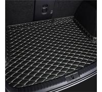 JAYWIS Alfombrillas para Maletero De Coche para X3 E83 F25 G01, Accesorios De Cuero Artificial para El Interior, Alfombrillas Protectoras Goma Tapete Maletero(Beige Negro,X-2)